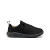 Little Kids' KNX Leather Sneaker  |  Triple Black