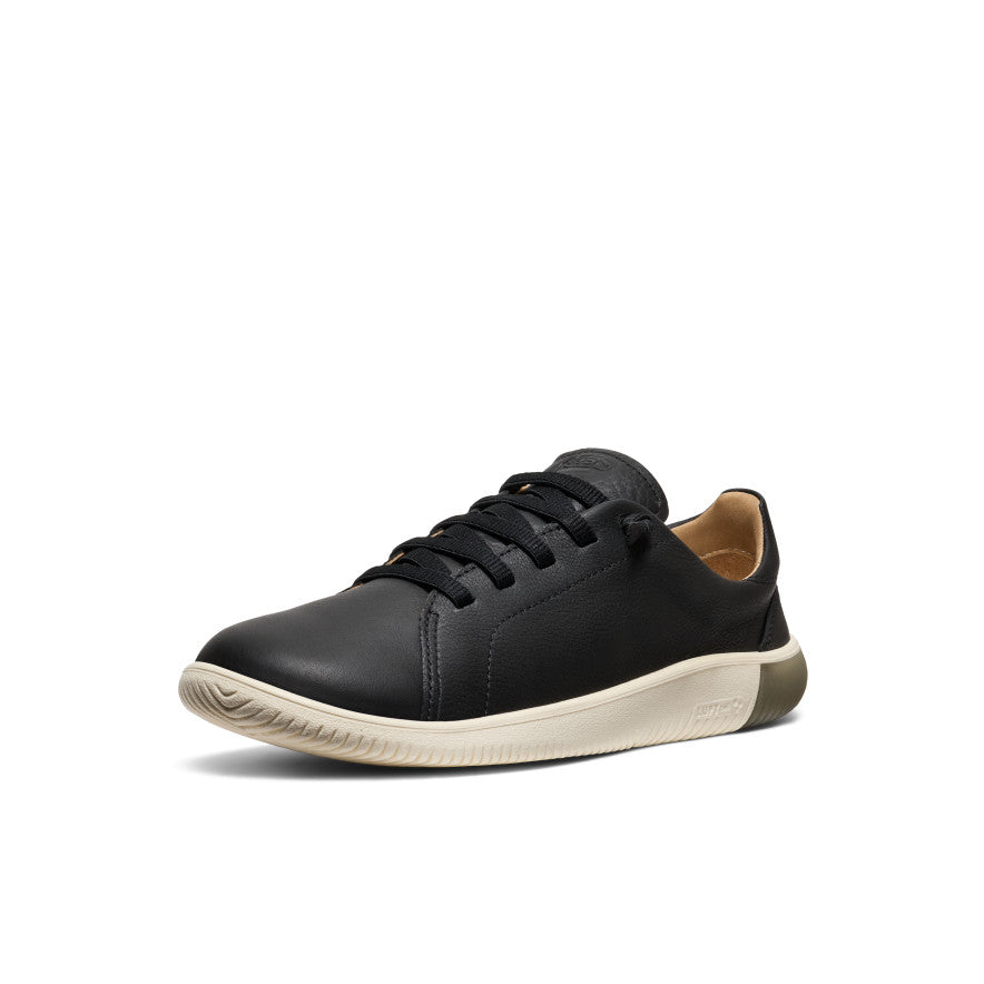Men's KNX Leather Sneaker | Black/Star White - Image 2