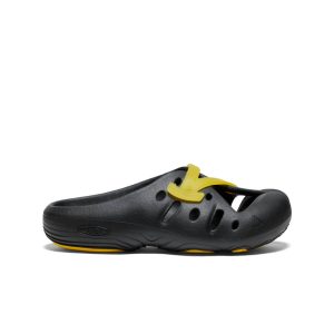 All Gender Yogeez Clog  |  Black/KEEN Yellow