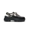 All Gender UNEEK PLT Mary Jane Sneaker  |  Silver/Black