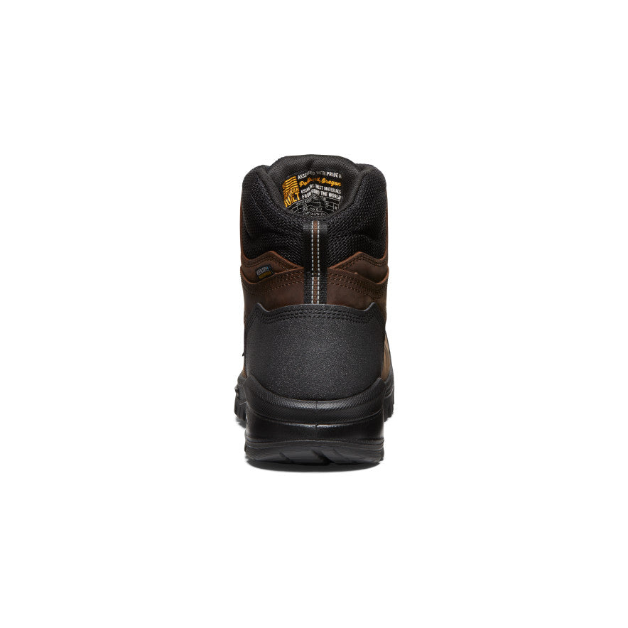 Men's Independence 6 Waterproof Boot (Soft Toe) | Dark Earth/Black - Image 5